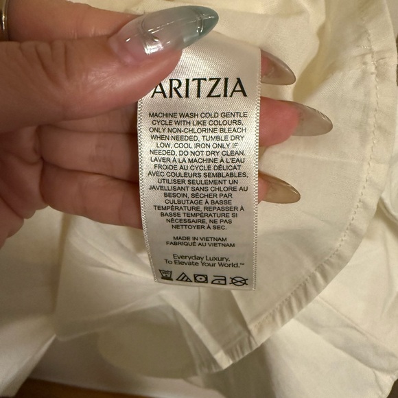 ❌SOLD❌ Aritzia Babaton Revive Dress - black/white sz small - Picture 5 of 8